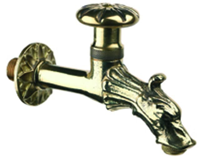 Rubinetto Artistico in Ottone con Volantino ½ R.m. Manfredi di Manfredi - 2