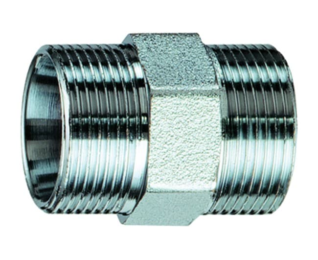Raccordo Diritto Intermedio in Ottone Cromato M 24 x 19 Far Rubinetterie - 2