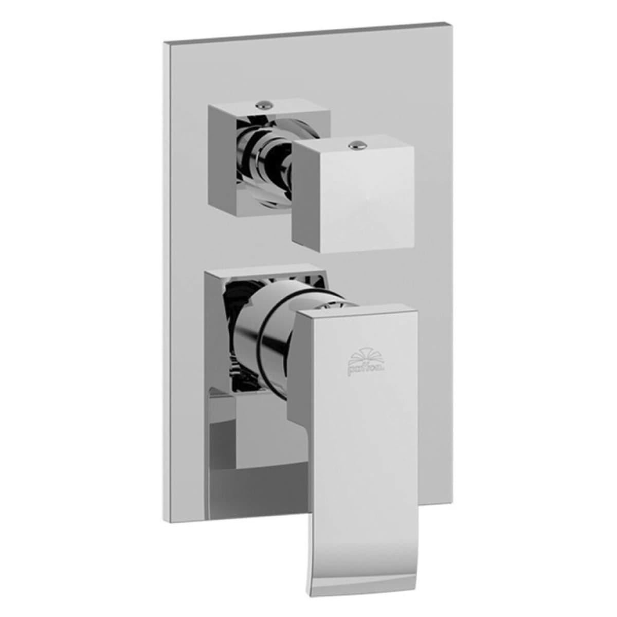 Rubinetto Miscelatore Monocomando Incasso Due Uscite Rubinetteria EL018CR - 2