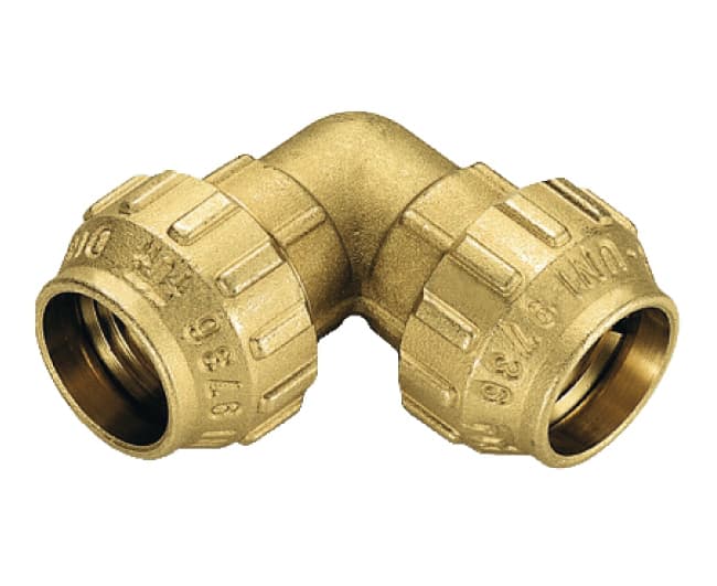 Raccordo Curvo in Ottone Doppio Ø 50 Tiemme Raccorderie - 2