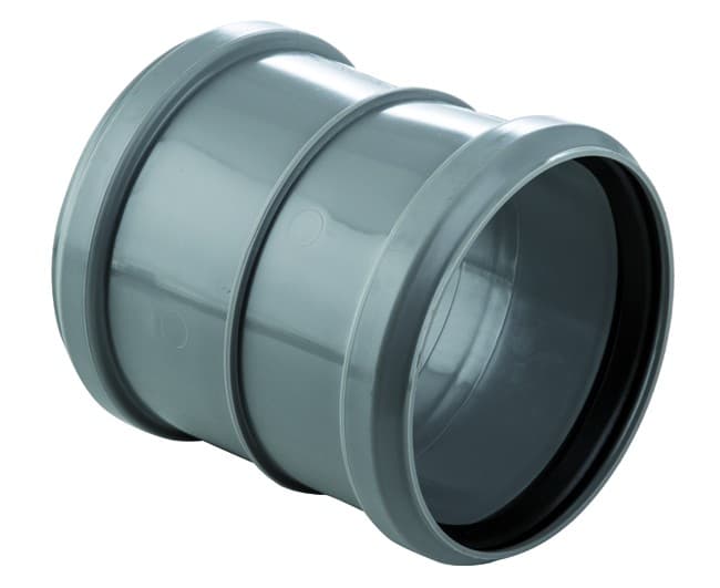 Manicotto Doppio Bicchiere ad Innesto Scorrevole in PP Wavin WA244035 - 2