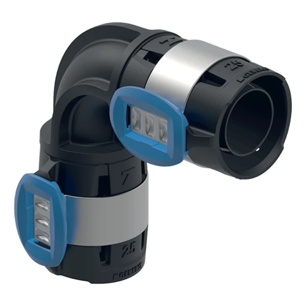 Curva 90 ° Flowfit per Multistrato a Pressare Ø 25 mm Geberit - 2