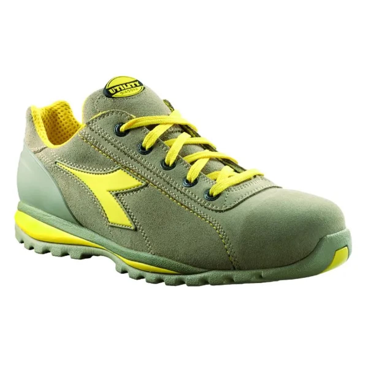 Scarpa Bassa Scamosciata Grigio Modello Glove 45 Diadora - 2