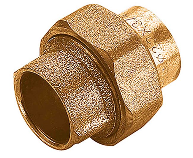 Bocchettone a Saldare Doppia Femmina in Bronzo Serie 4000 ¾ Ø 18 Fra bo - 2