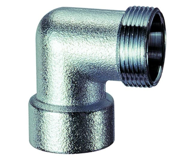 Raccordo Curvo Femmina in Ottone Cromato ¾ Maschio 24 x 19 Far Rubinetterie - 2