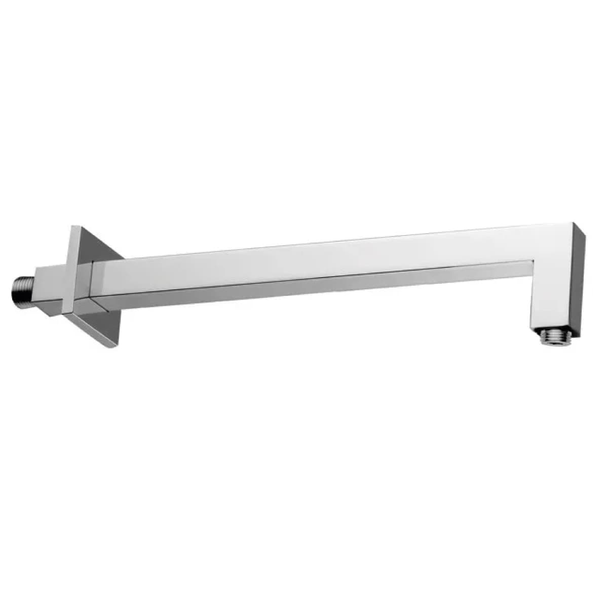 Braccio Doccia Quadro in Ottone Cromato Cm 40 Rubinetteria Paffoni - 2