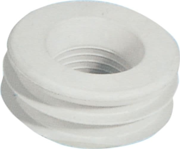 Morsetto per WC Standard 60 x 30 mm Bianco* 25 Pezzi – Idroweb