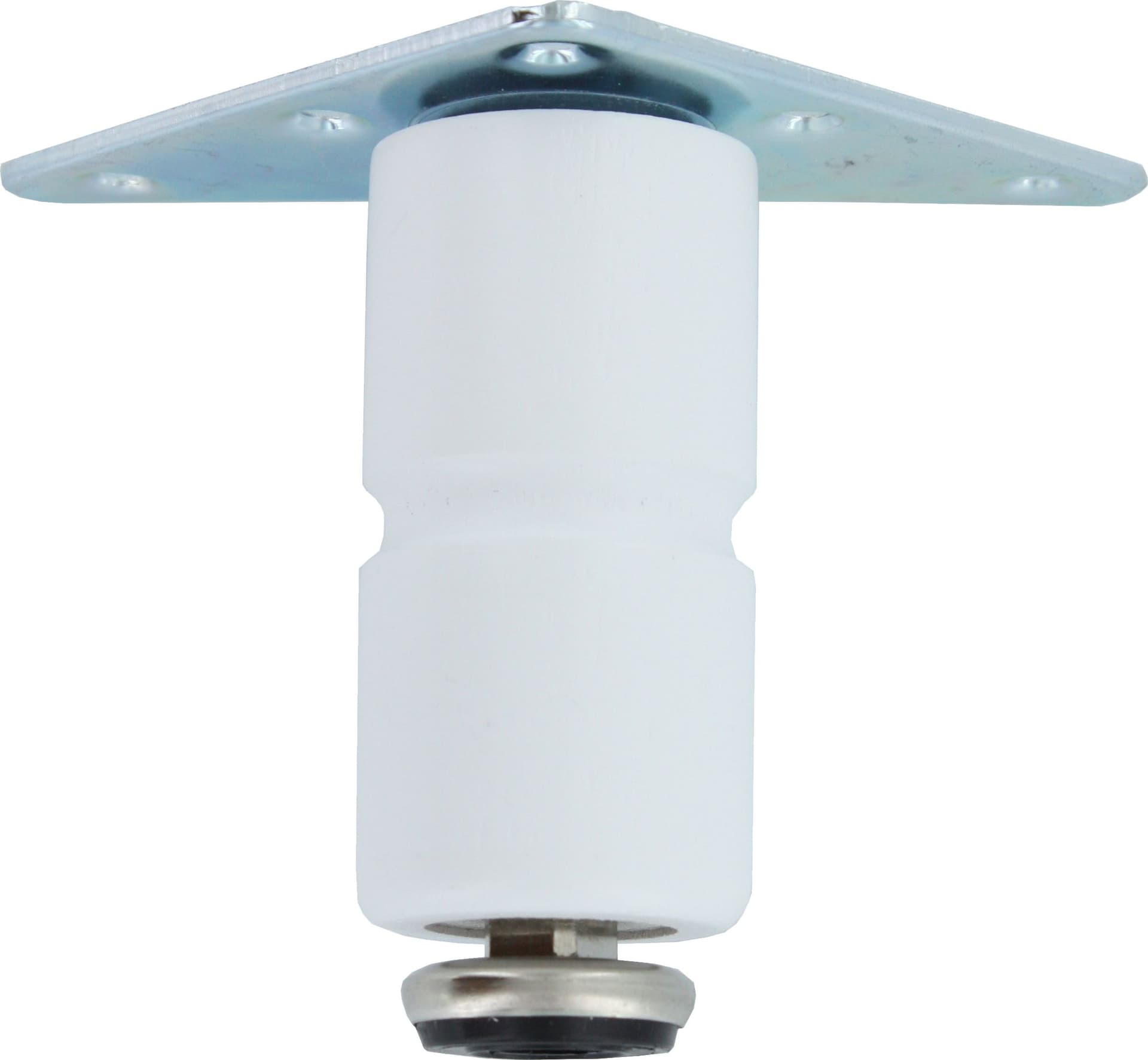 Mobile 150 mm Bianco* Piedino Legno Piastra 12 Pezzi - 2