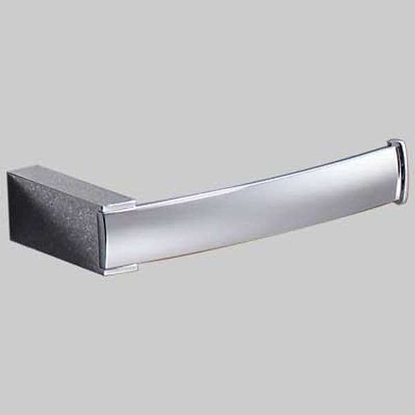 Portarotolo Aperto Kent Ottone Cromato Cm 15 Gedy - 2