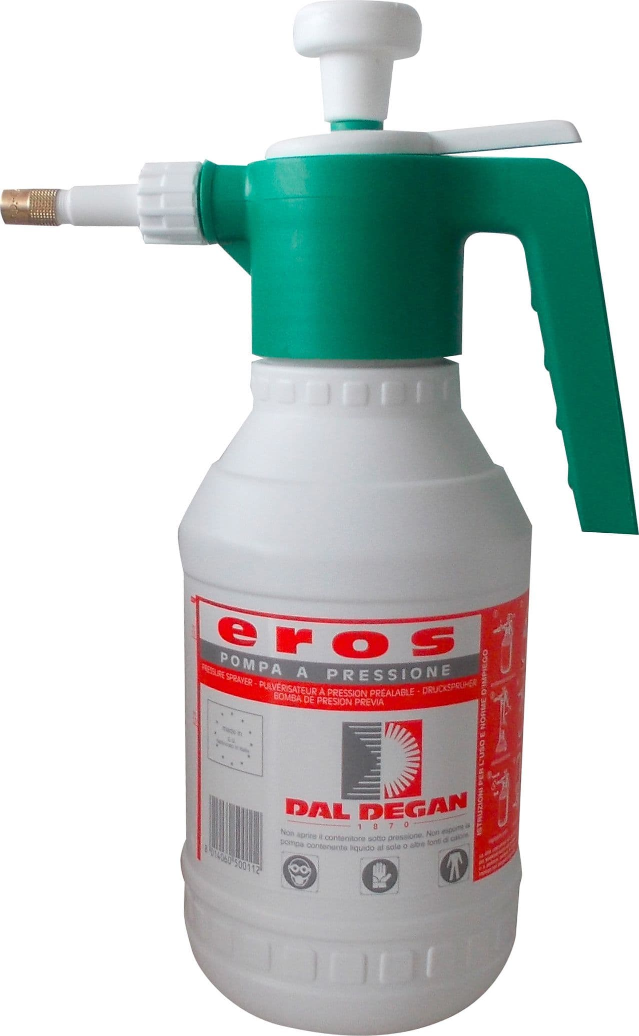 Pompa Plastica a Pressione Eros 2 l dal Degan 6 Pezzi - 2