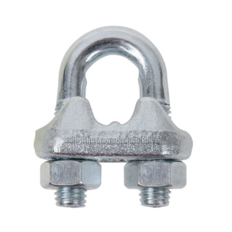 Morsetto per Fune Acciaio Ø 14 mm Robur GR.9 x 16 35 Pezzi - 2