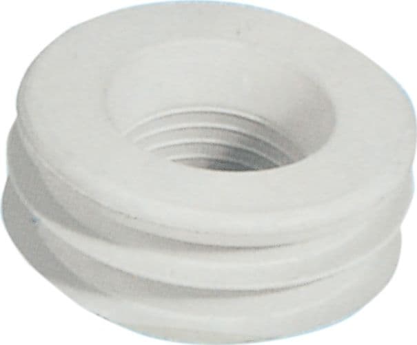 Morsetto per WC Piccolo 50 x 30 mm Bianco* 25 Pezzi – Idroweb
