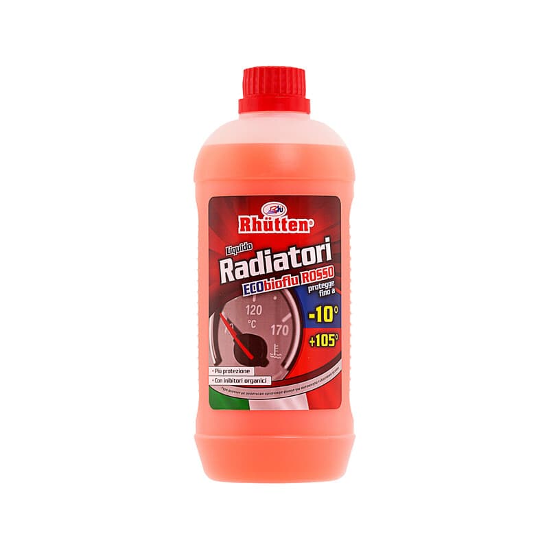 Rhutten Liquido Radiatori Rosso 10C 1 l 12 Pezzi - 2