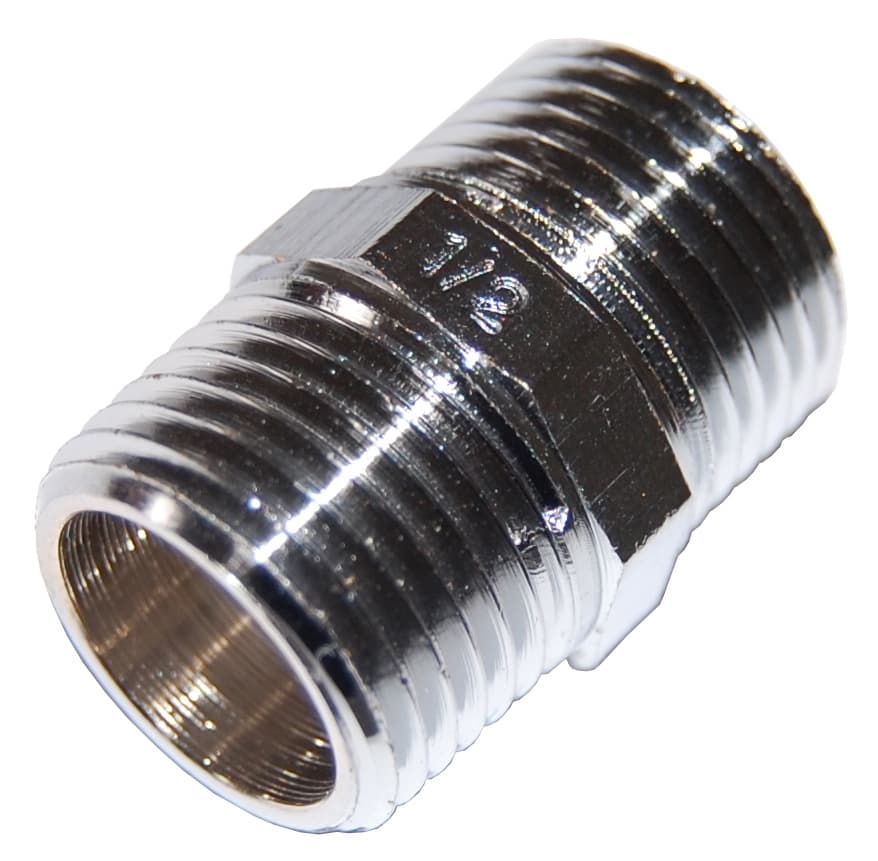 Vite Doppia 280 Ottone Cromato D ½ Idraulica Amaflex 10 Pezzi - 2