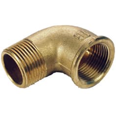 IDRAULICA - GOMITO MF 92 OTTONE GIALLO D 3/8- AMAFLEX- 10,0 pz - 2