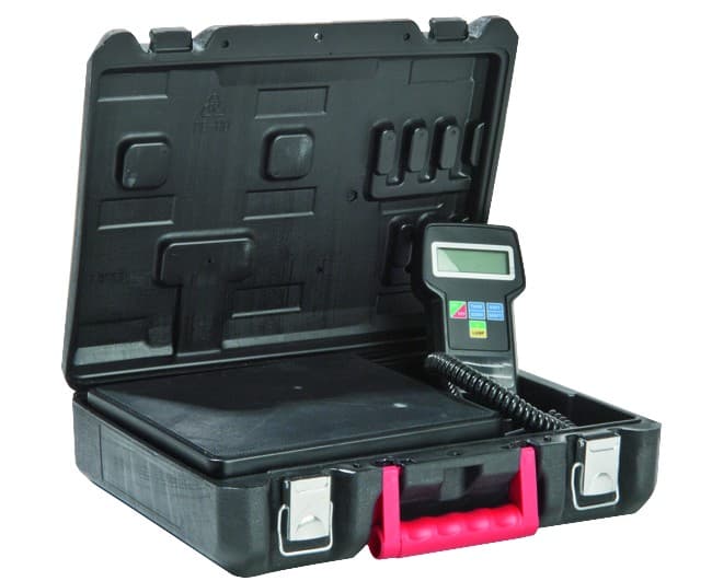 BILANCIA ELETTRONICA PER GAS REFRIGERANTI 100KG MAXI KG 100   M.G.F. - 2