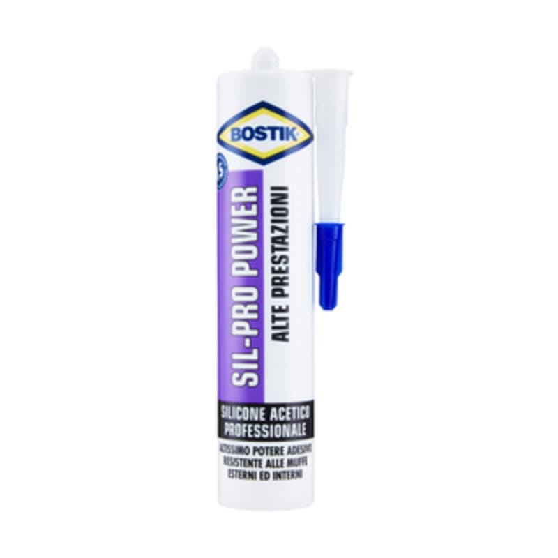 Bostik Cartuccia Sil Pro Power Avorio 300 ml 12 Pezzi - 2