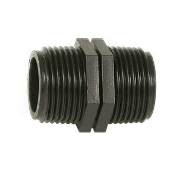 Raccordo Nylon Nipplo 1 x 1 Pl Irritec 5 Pezzi