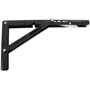 Reggimensola Multiposizione Por 70 kg Nero 40 cm 4 Pezzi - 2