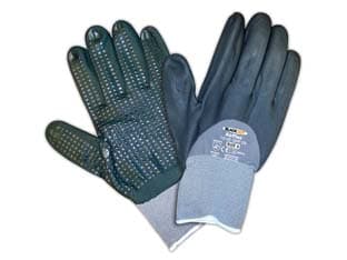 Guanti da Lavoro Black Dot Airflex TG.11 Australian 12 Pezzi - 2