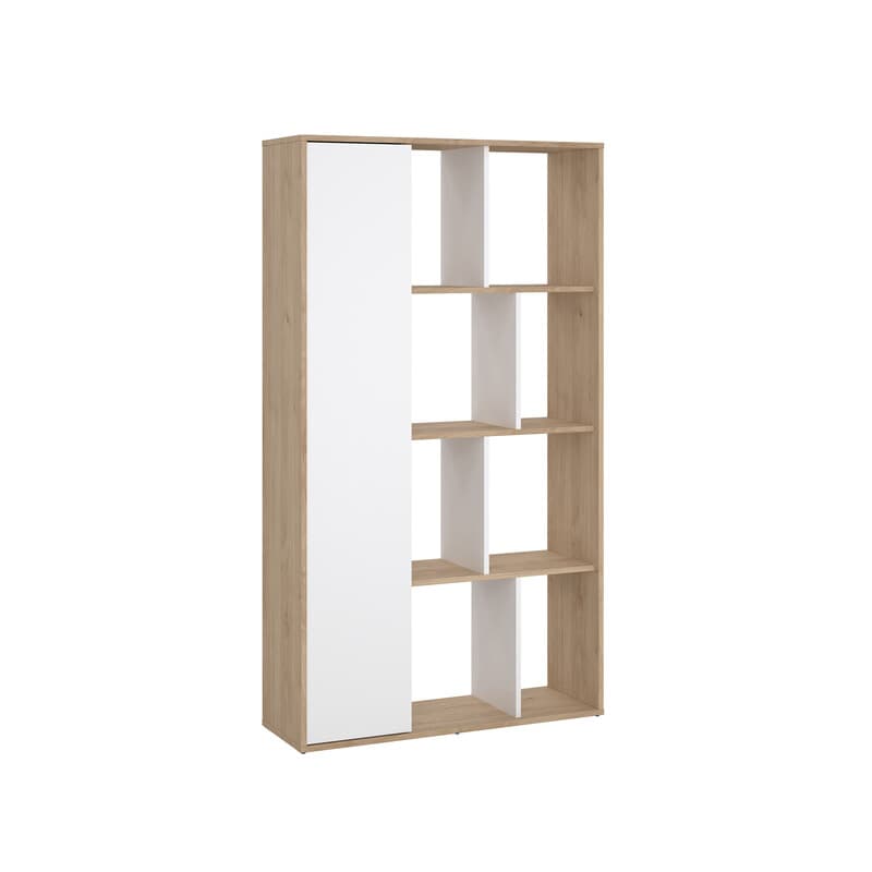 Kit Libreria Maze 89 x 30 x 157 Quercia Bianco L - 2