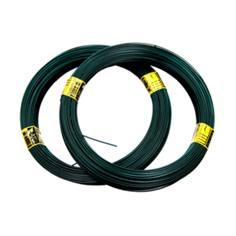 Filo Tensione Plasticato Ø 2,7 3,6 mm 100 m Verde 5,0 Rotoli - 2