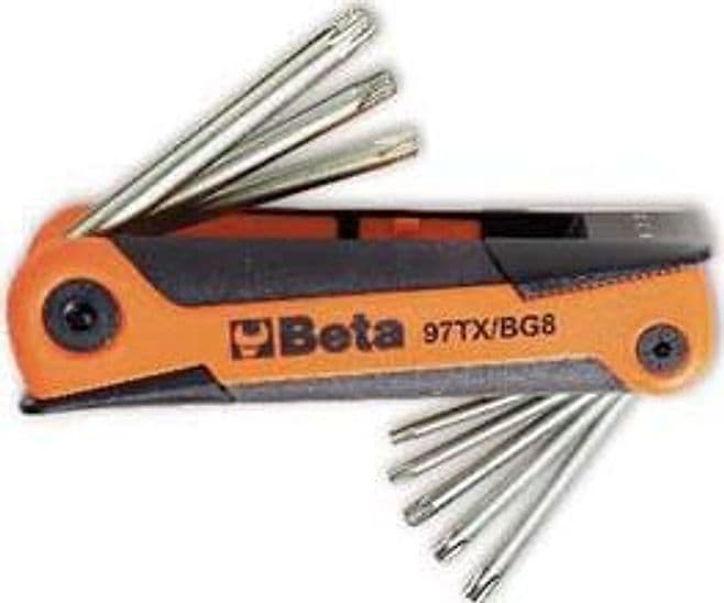 Chiavi Maschio Torx Cromate ART.97TX BG8 Beta - 2