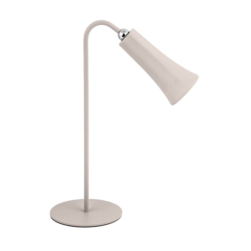 Lampada LED Ricaricabile da Tavolo Alice Beige 12 Pezzi - 2