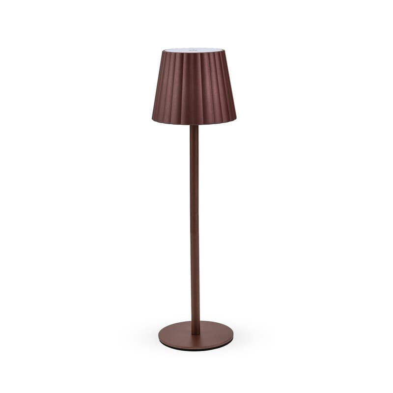 Lampada LED Ricaricabile da Tavolo Aurora Ruggine 12 Pezzi - 2