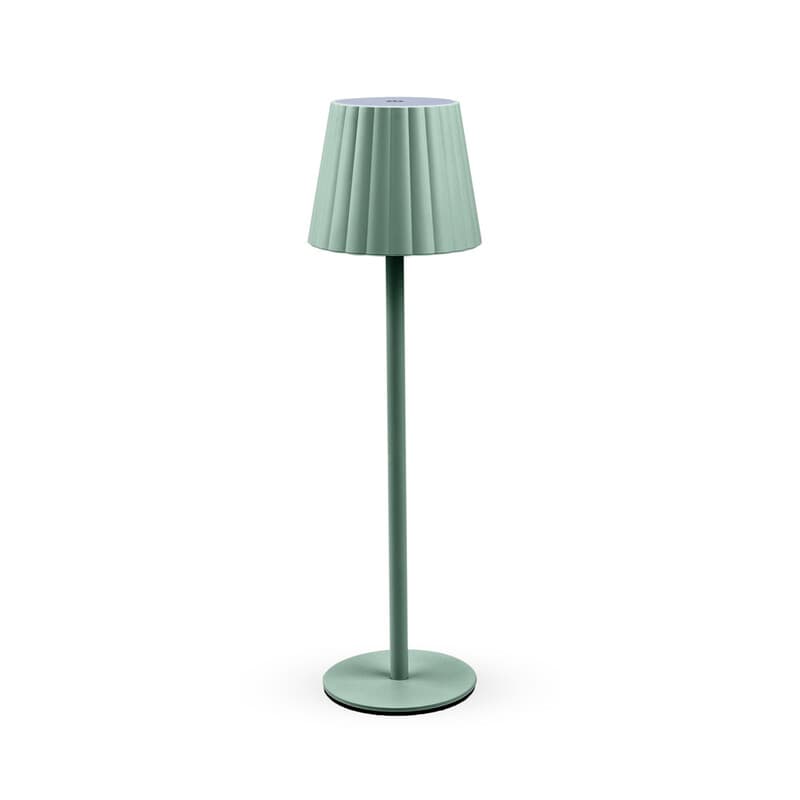 Lampada LED Ricaricabile da Tavolo Aurora Verde 12 Pezzi - 2