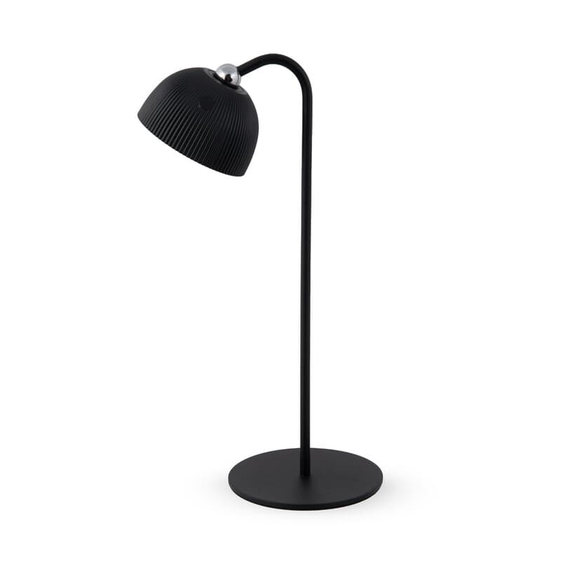 Lampada LED Ricaricabile da Tavolo Elliot Nero 12 Pezzi - 2