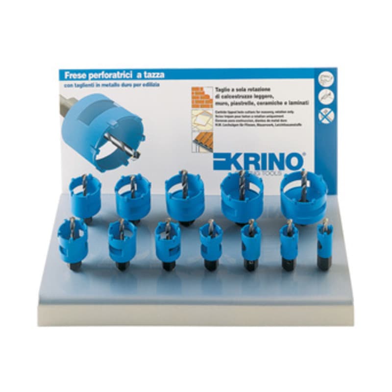 Espositore Frese per Edilizia D 22 x 65 mm da Krino 12 Pezzi - 2