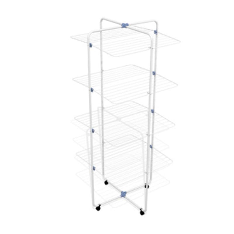 Stendibiancheria Verticale Gimi Vip 40 71 x 71XH164 Cm - 2