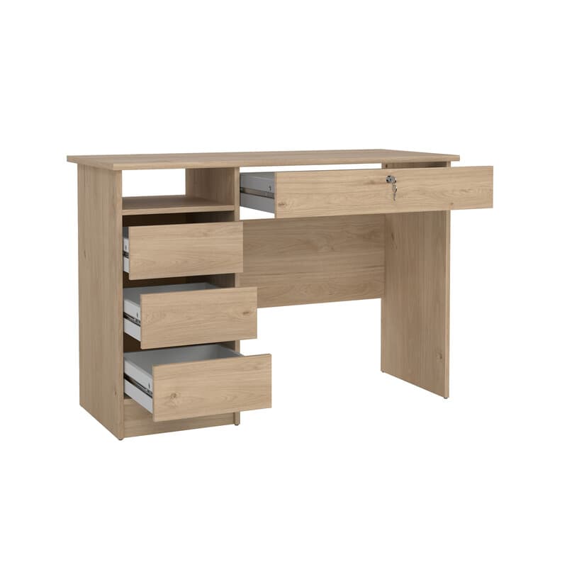 KIT SCRIVIANIA FUCTION PLUS 109X48X75 QUERCIA- 1,0 pz - 2