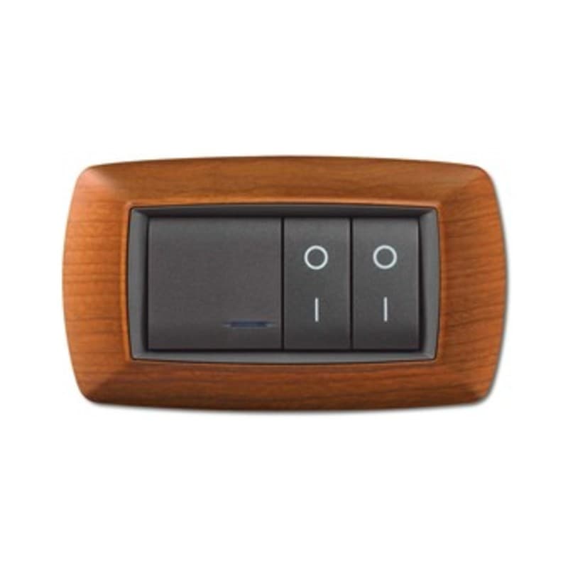 Placca Life Living Plast Legno Chiaro 4P - 2