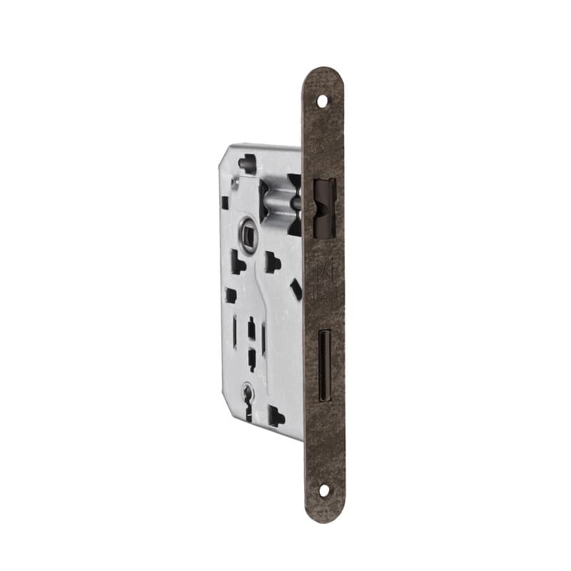 Serratura Q.8 x 70 Bronzata 40 B. Tondo S Gaccia Patent 5 Pezzi - 2