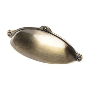 Maniglia Zama Rjm 0127 Conchiglia Antic 95 x 40 mm - 2