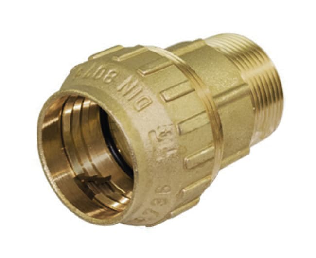 Raccordo Dritto in Ottone Maschio Ø 25 x ¾ Tiemme Raccorderie - 2