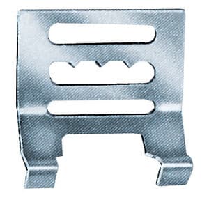 Sc Gancio Ferro Zinc per Rullo Ottagonale 5 Confezioni da 10 Pezzi - 2