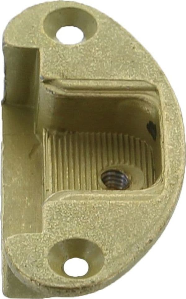 Basetta per Cerniere ART.A0069 Ottonata 10 Pezzi - 2