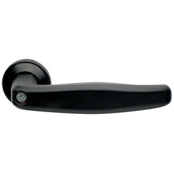Maniglia Alluminio Vite in Testa Ante 35 x 45 mm Nero Gea Invest 10 Pezzi - 2