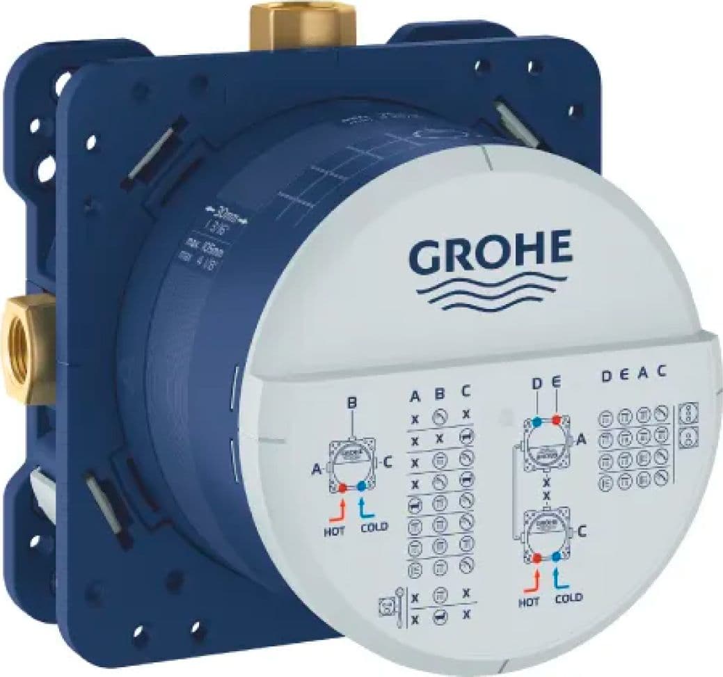 Corpo Incasso per Doccia Universale Modello Smartbox 1/2 GROHE - 2