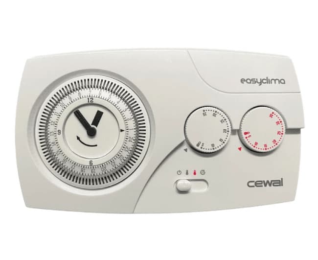 Cronotermostato Elettromeccanico a Membrana Giornaliero Easyclima 24 CEWAL - 2