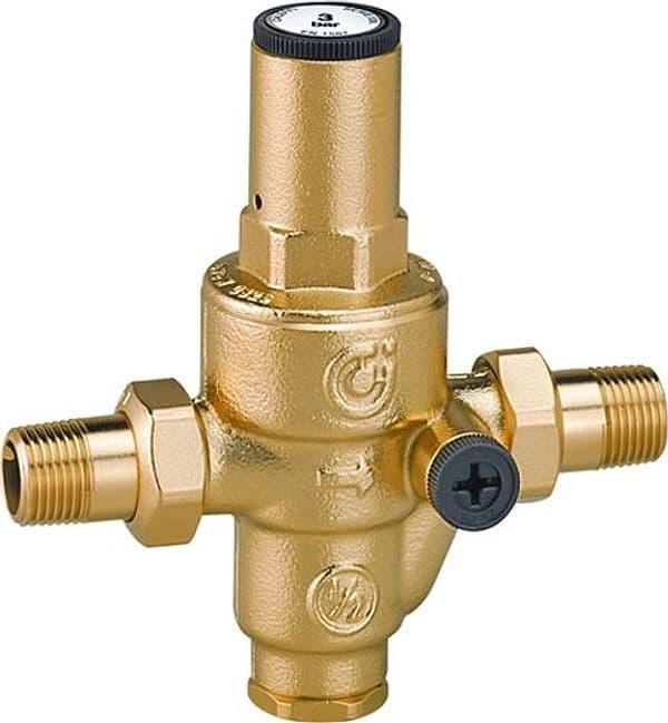 Riduttore di Pressione a Membrana PN40 con Bocchettone e Attacco Caleffi - 2