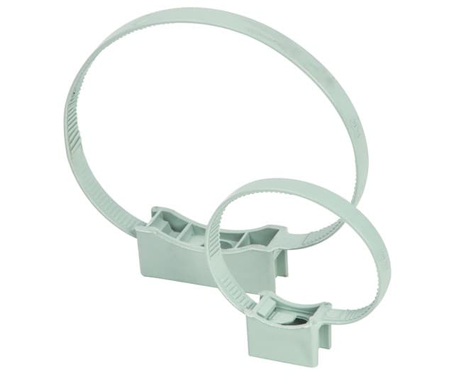 Clips Fissatubo a Fascetta 16 su 32 mm - 2
