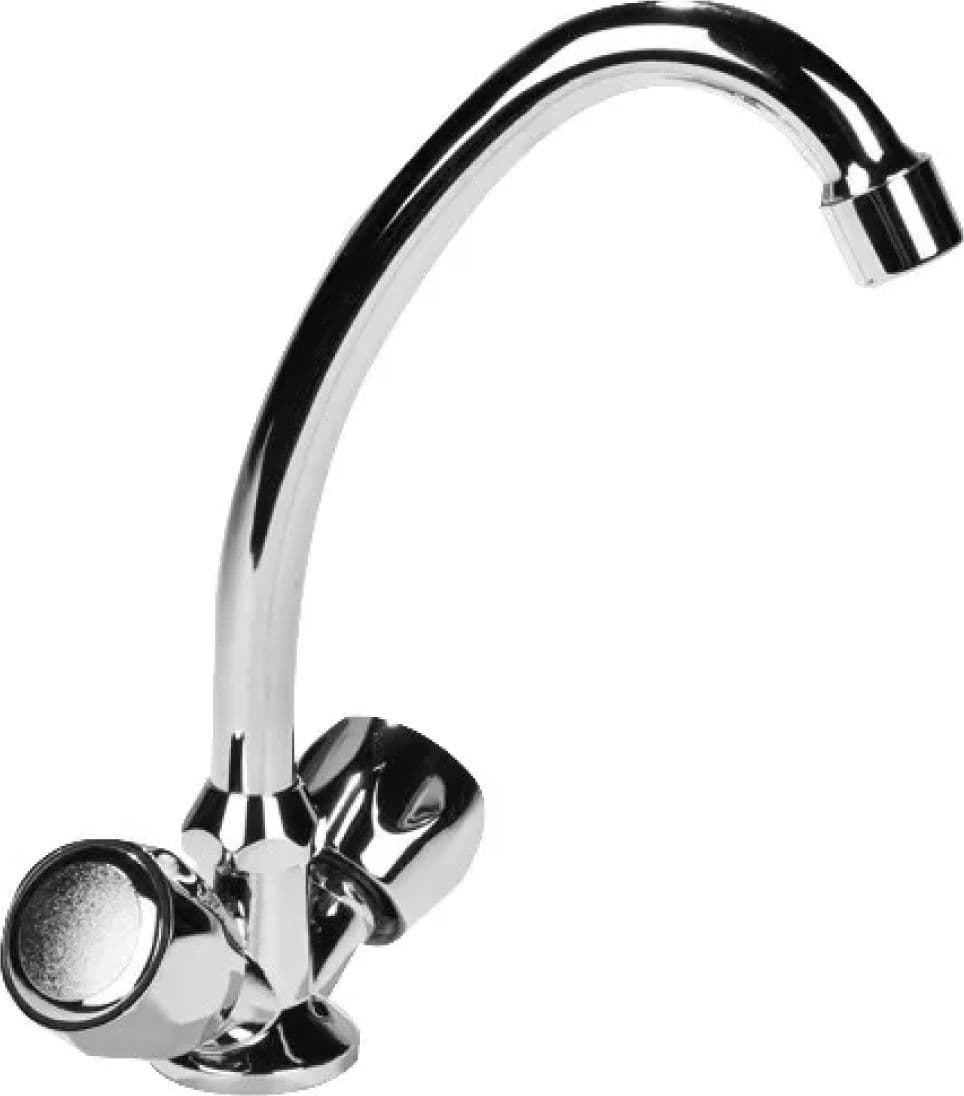 Rubinetto Monoforo Lavello con Canna Girevole Idroweb - 2