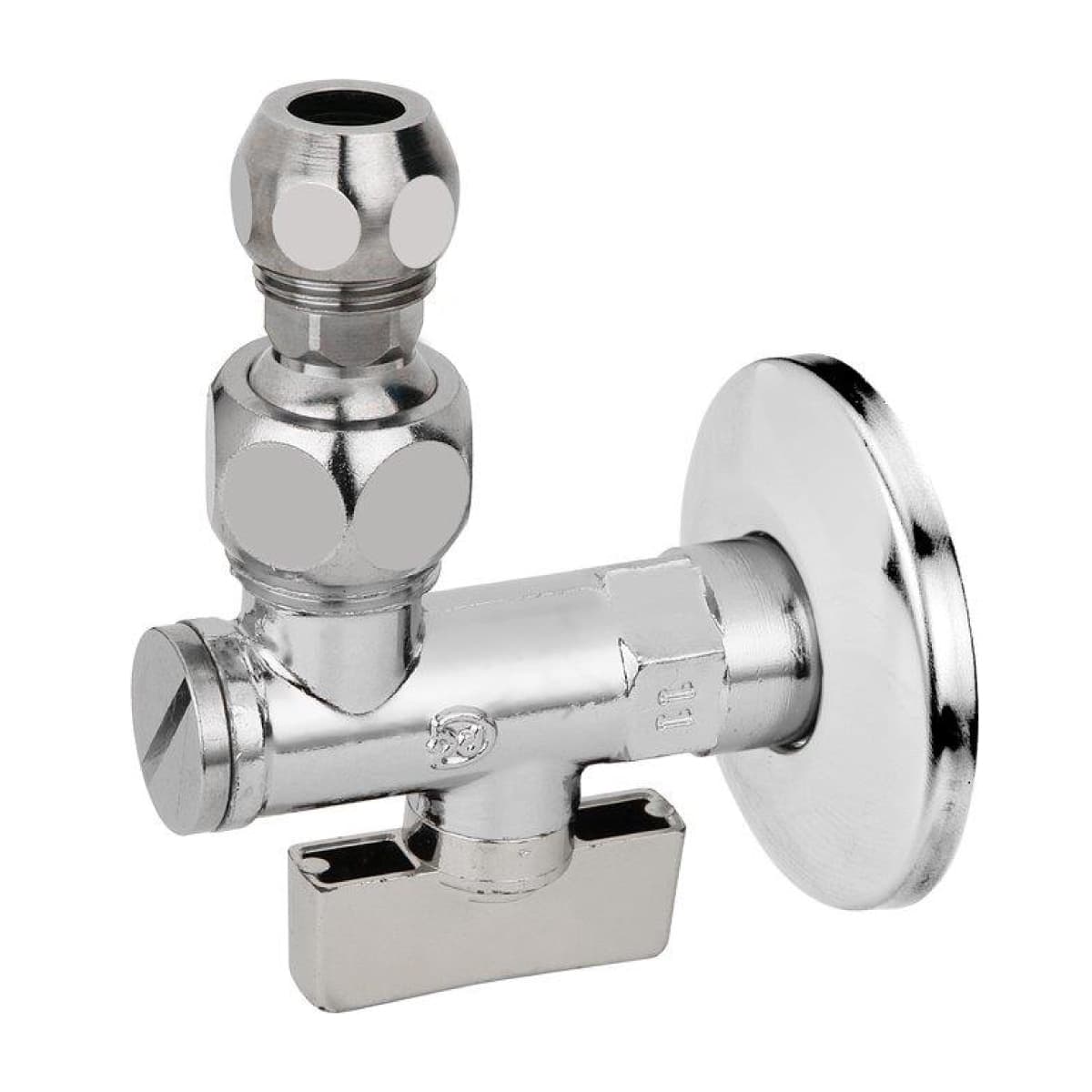 Rubinetto Sottolavabo a Sfera Ottone Cromato Valvosanitaria Bugatti - 2