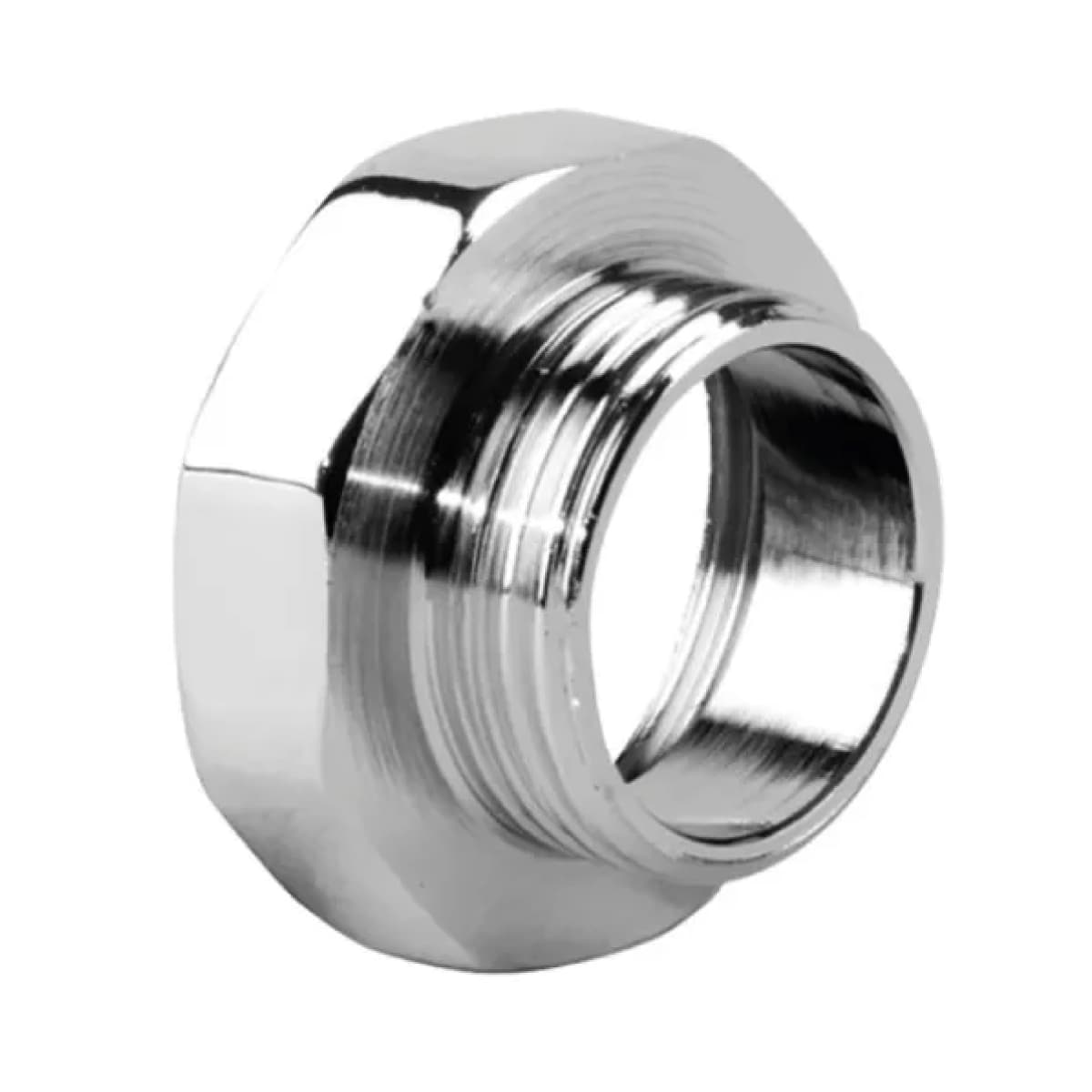 Prolunga Ridotta per Sifoni Ottone Cromato F1½XM1¼ per Sifone Pettinaroli - 2