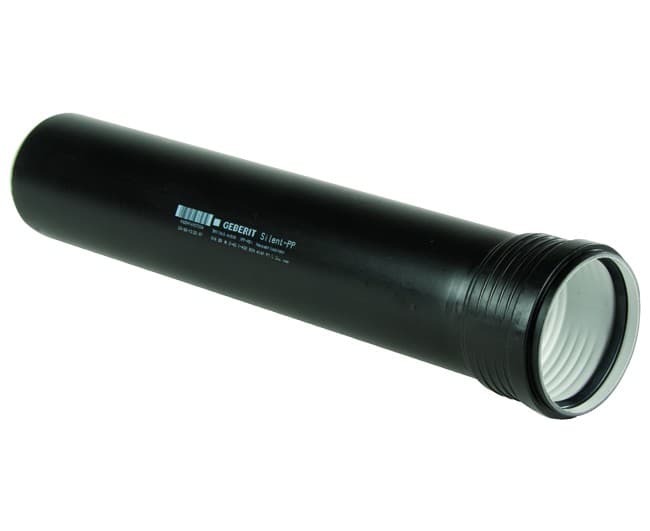 Tubo 1 Bicchiere Innesto Silent Ø 40 1 m Geberit - 2