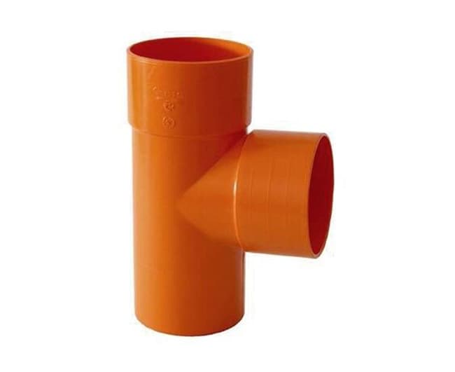 Braga Raccordo Scarico 87 ° in PVC Maschio Femmina Ø 80 Idroweb - 2